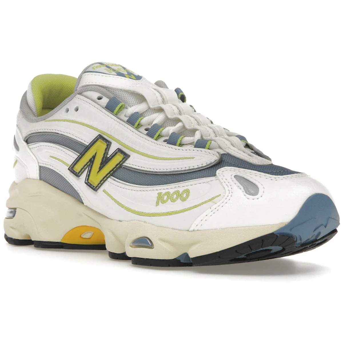 Miniatyrbild av New Balance 1000 Sea Salt Heron Blue 2