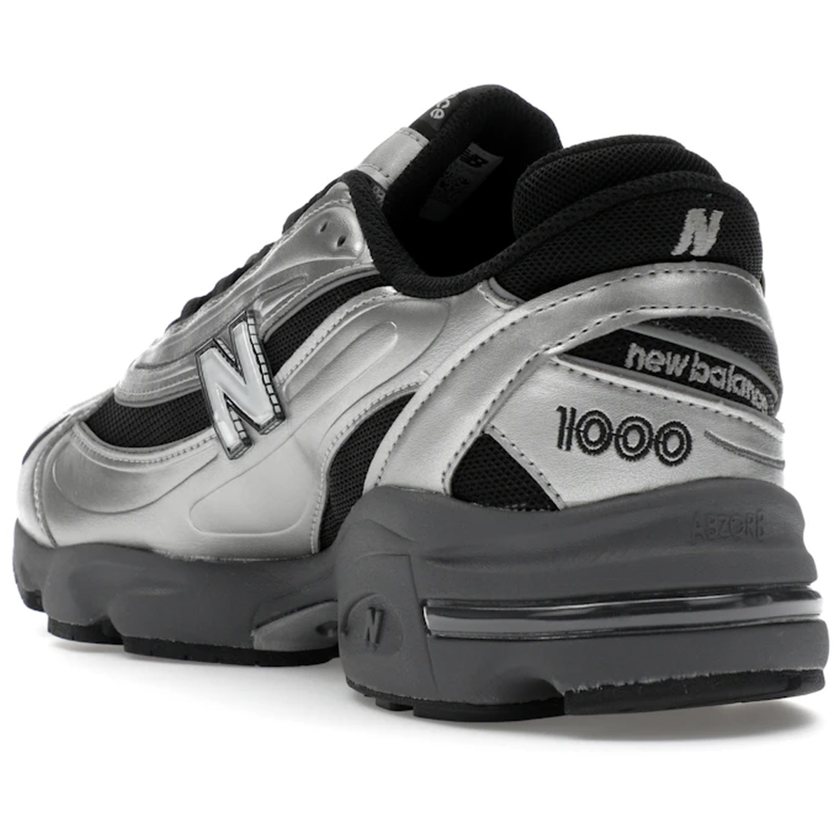 Miniatyrbild av New Balance 1000 Black Silver Metallic 4