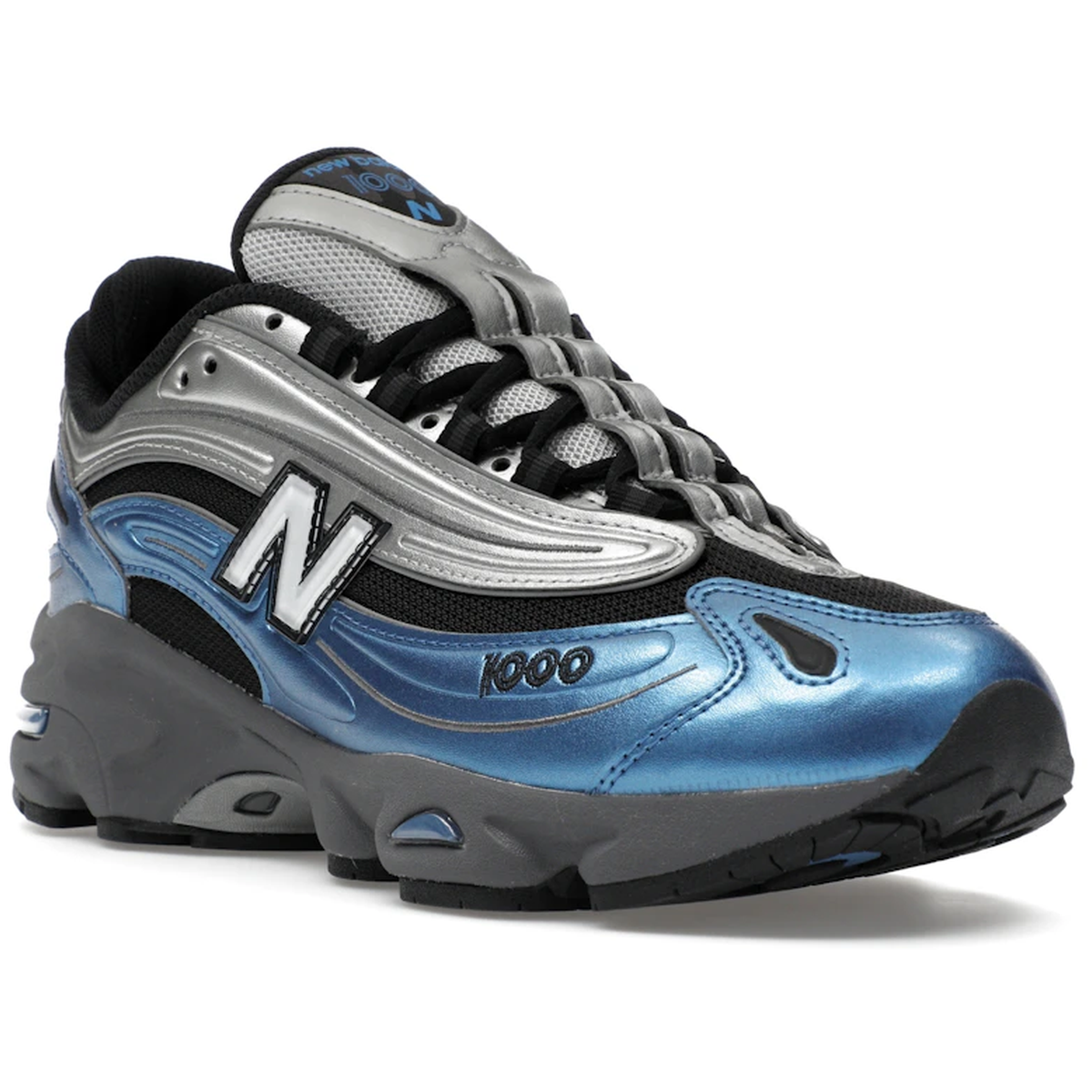 Miniatyrbild av New Balance 1000 Metallic Blue 2