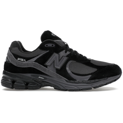 New Balance 2002R Black Dark Grey