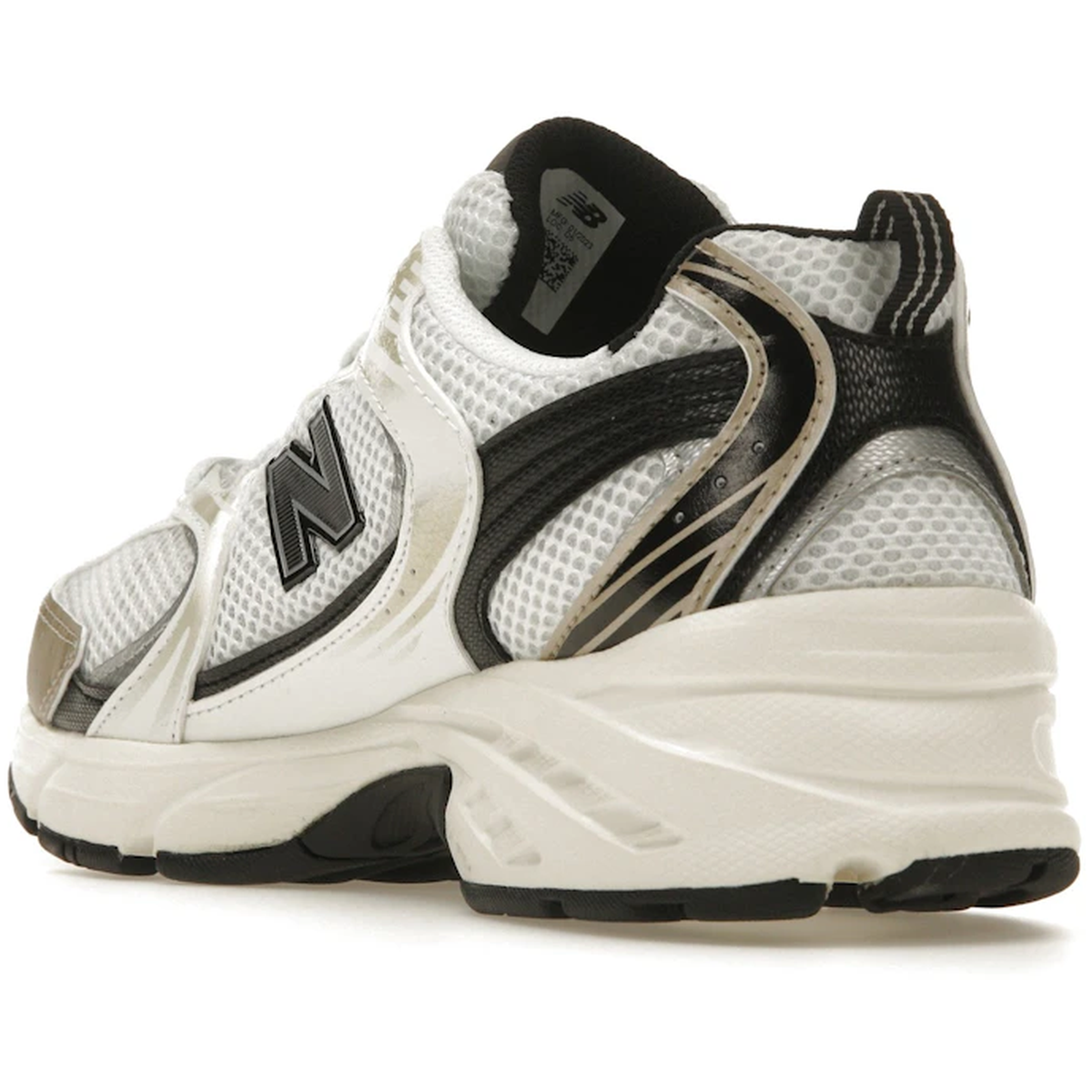 Miniatyrbild av New Balance 530 White Light Gold Metallic 4