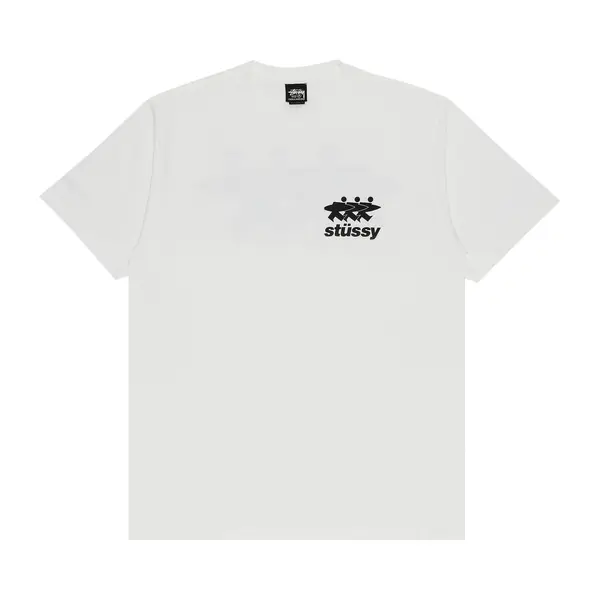 Miniatyrbild av Stussy Surfwalk Tee White 2