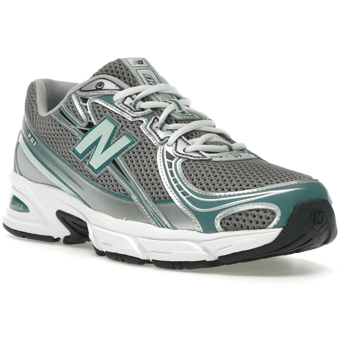 Miniatyrbild av New Balance 740v2 Silver Metallic New Spruce 2