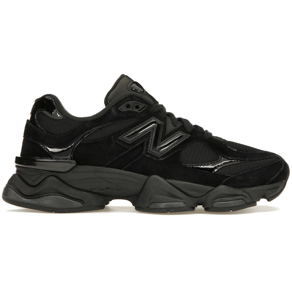 New Balance 9060 Triple Black Patent
