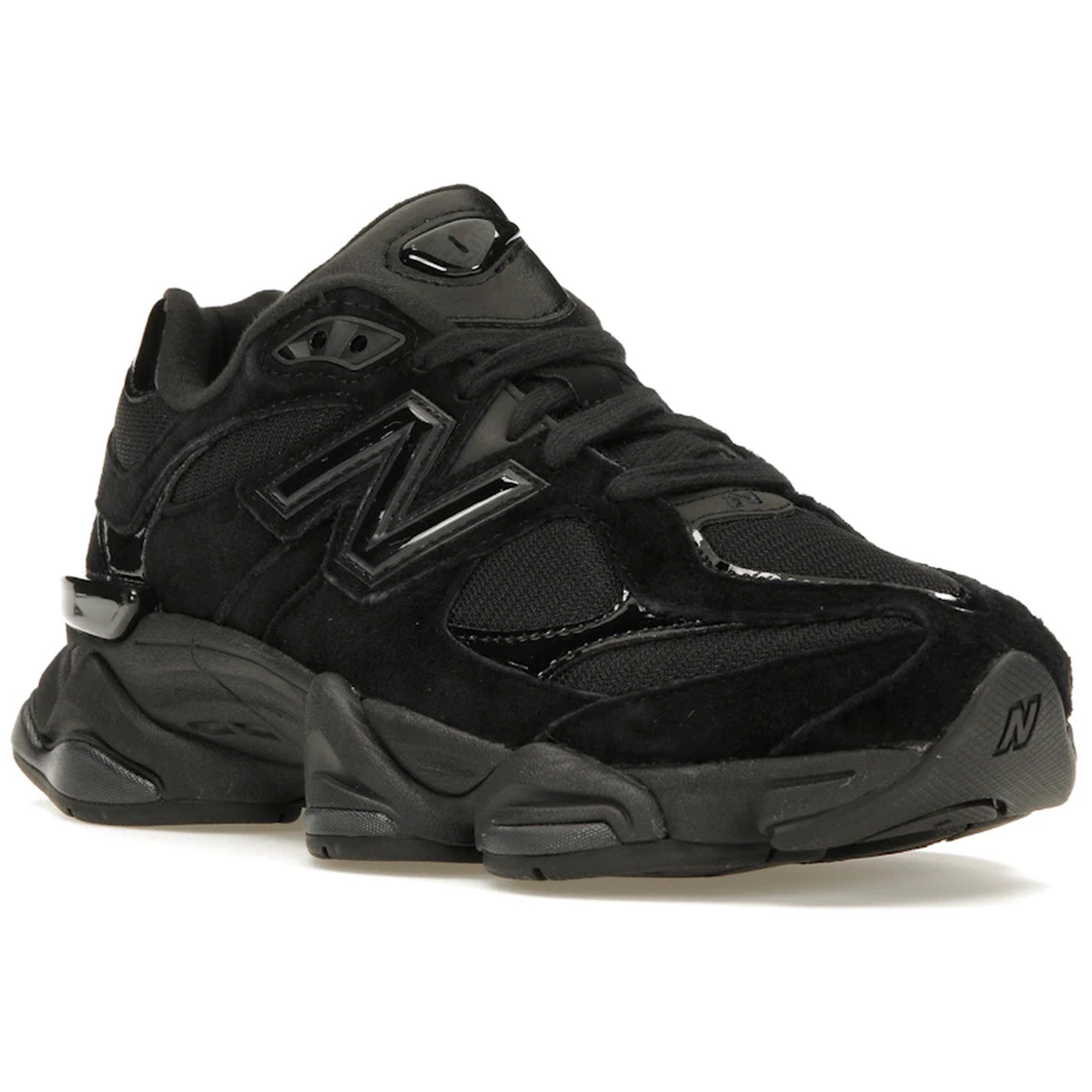 Miniatyrbild av New Balance 9060 Triple Black Patent 2