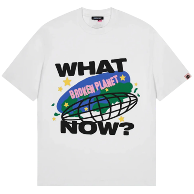 Broken Planet What Now T-shirt White
