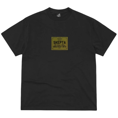 Corteiz Greatest Hits Tee Black