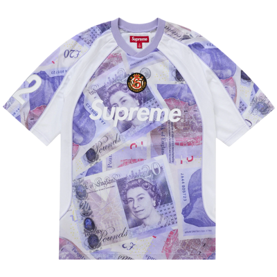 Supreme Pounds Soccer Jersey White