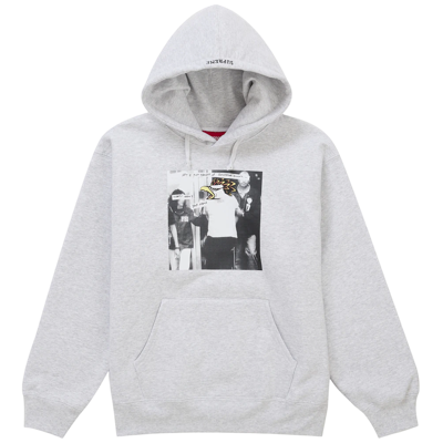 Supreme ANTIHERO Hooded Sweatshirt fw25 ash grey