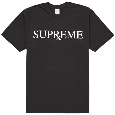 Supreme RX Tee Black