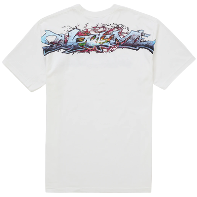 Supreme Tag Tee White