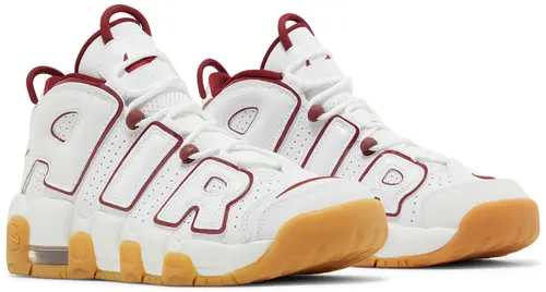 Miniatyrbild av Nike Air More Uptempo White Team Red Gum Light Brown  2
