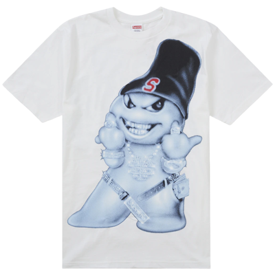 Supreme Snowman Tee White