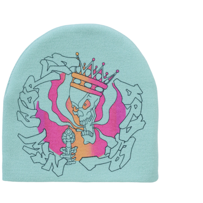 Supreme New World Order Beanie Light Teal